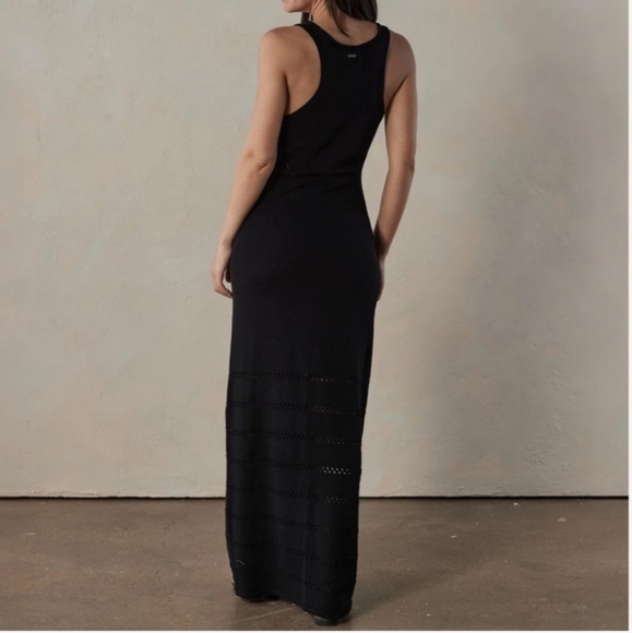 The Normal Brand Eliza Black Maxi Dress Size Small - Picture 2 of 6